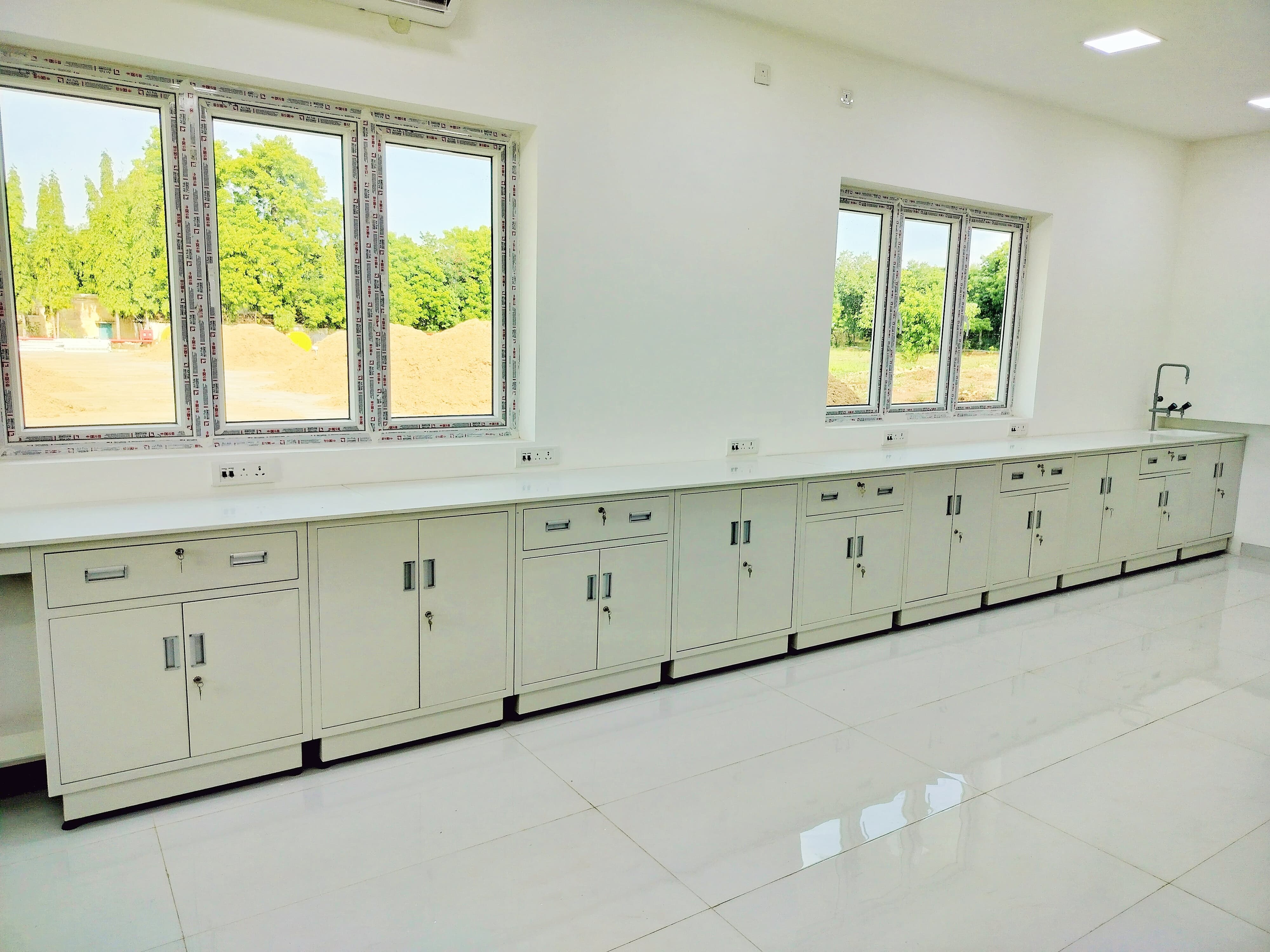 space saving lab designs